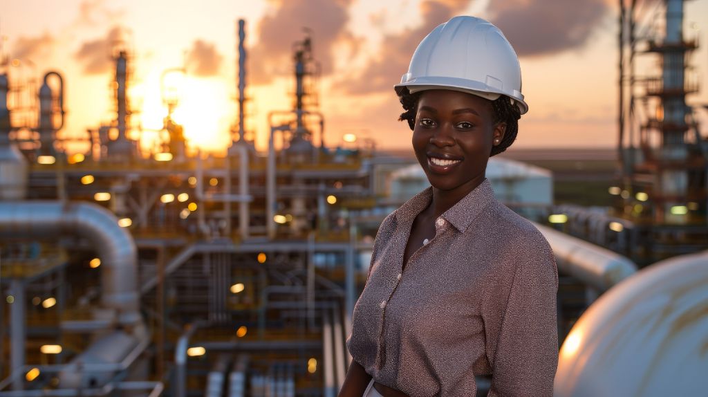 GRAFEM engineering professional at industrial facility